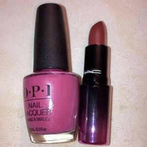 SUBTLY SEXY! MAC BATES BREATH LOVE ME LIPSTICK. OPI JUST LANAI-ING AROUND